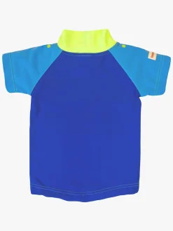 Børn ImseVimse Uv & Strand-Badetrøje, Blue/Green