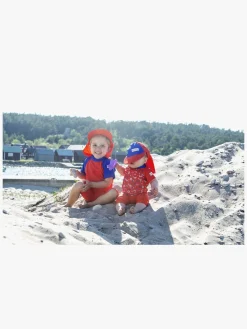 Børn ImseVimse Uv & Strand-Badetrøje, Red Marine