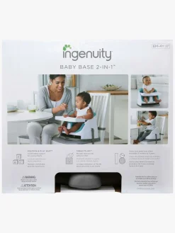 Højstole & Tilbehør|Ingenuity Baby Base 2-in-1 Sæde, Grey