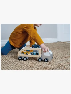 Legetøjsbiler & -Fartøjer|JaBaDaBaDo Anhængervogn med Sportsvogne