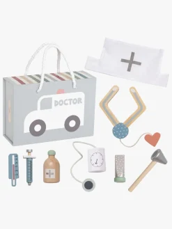 Rolleleg|JaBaDaBaDo Doktortaske, Sølvfarvet Grå