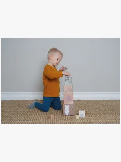 Babylegetøj|JaBaDaBaDo Stabelbar Terninger Natur