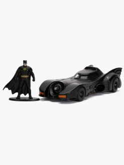 Legetøjsbiler & -Fartøjer|Legetøjsfigurer|JadaToys Jada Toys Batman Bil med Figur 1989 Batmobile 1:32 Sort