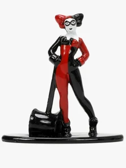 Legetøjsbiler & -Fartøjer|Legetøjsfigurer|JadaToys Jada Toys DC Comics Bil med Figur Harley Quinn & 1957 Chevy Bel Air 1:32 Sort/Rød