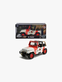 JadaToys Legetøjsbiler & -Fartøjer|Legetøjsfigurer-Jada Toys Jurassic Park 1992 Jeep Wrangler 1:24