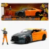 Legetøjsbiler & -Fartøjer|JadaToys Jada Toys Nissan GT-R 2009 Bil med Naruto Figur