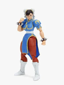 Legetøjsfigurer|JadaToys Jada Toys Street Fighter II Chun-Li 6" Actionfigur Flerfarvet
