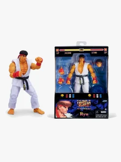 Legetøjsfigurer|JadaToys Jada Toys Street Fighter II Ryu 6" Actionfigur Flerfarvet