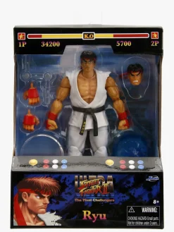 Legetøjsfigurer|JadaToys Jada Toys Street Fighter II Ryu 6" Actionfigur Flerfarvet