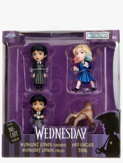 Jada Legetøjsfigurer-Wednesday Figursæt 4-pak 6 cm