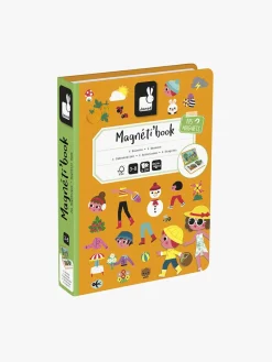 Janod Bøger-Magneti'Book De 4 Årstider Magnetsæt 115 Stk.
