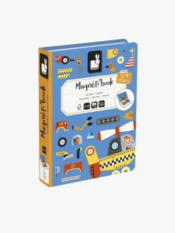 Janod Bøger-Magneti'Book Racers Magnetsæt 50 Stk.
