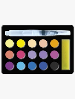 Janod Kreativt Legetøj-Paint By Numbers Akvarelsæt Enhjørning