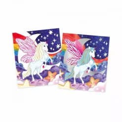 Kreativt Legetøj|Janod Perlemor Og 3D-maleri Enhjørning