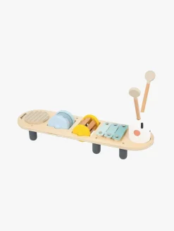 Musikinstrumenter|Janod SWC Sommerfuglelarve Musikalsk Aktivitetslegetøj