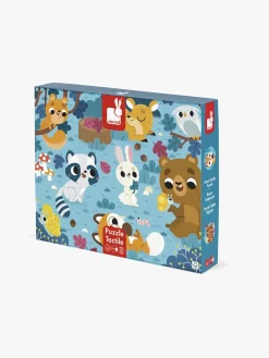 Janod Spil & Puslespil-Tactile Puslespil Skovdyr 20 Dele