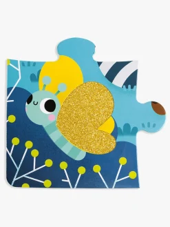 Janod Spil & Puslespil-Tactile Puslespil Skovdyr 20 Dele