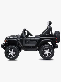 Elbiler & -Køretøjer|Leggodt Jeep Wrangler Rubicon, Sort