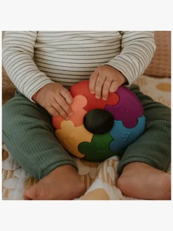 Jellystone Designs Babylegetøj-Farvehjul Bidering, Rainbow