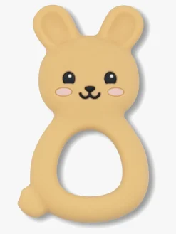 Jellystone Designs Babylegetøj- Kanin Bidering Silikone, Tan