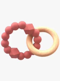 Babylegetøj|Jellystone Designs Moon Bidering, Dusty Pink Flerfarvet