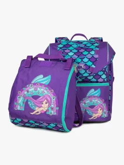 Tasker|Jeva Intermediate Rygsæk 21 L, Rainbow Mermaid Lilla