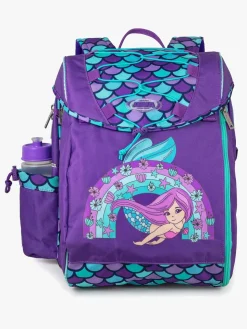 Tasker|Jeva Intermediate Rygsæk 21 L, Rainbow Mermaid Lilla