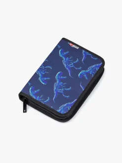 Kreativt Legetøj|Jeva One-Zip Penalhus, Dinosaur Blå