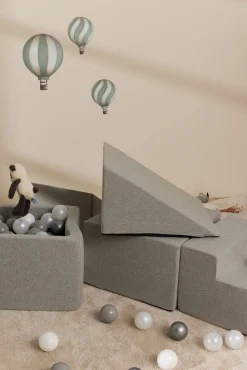 Boldbassiner|JLY Aktivitetsklodser & Boldbassin, Grey