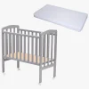 Pakkeløsninger|JLY ALICE Tremmeseng med BabyDan Madras Comfort 40x84, Grå