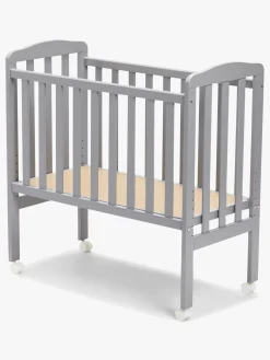 Børn JLY Børnesenge & Tilbehør|Madrasser-ALICE Tremmeseng med BabyDan Madras Comfort 40x84, Grå