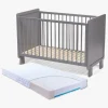 Madrasser|JLY ALMA Heaven Tremmeseng med Babymatex Madras Carpathia 60x120, Grå