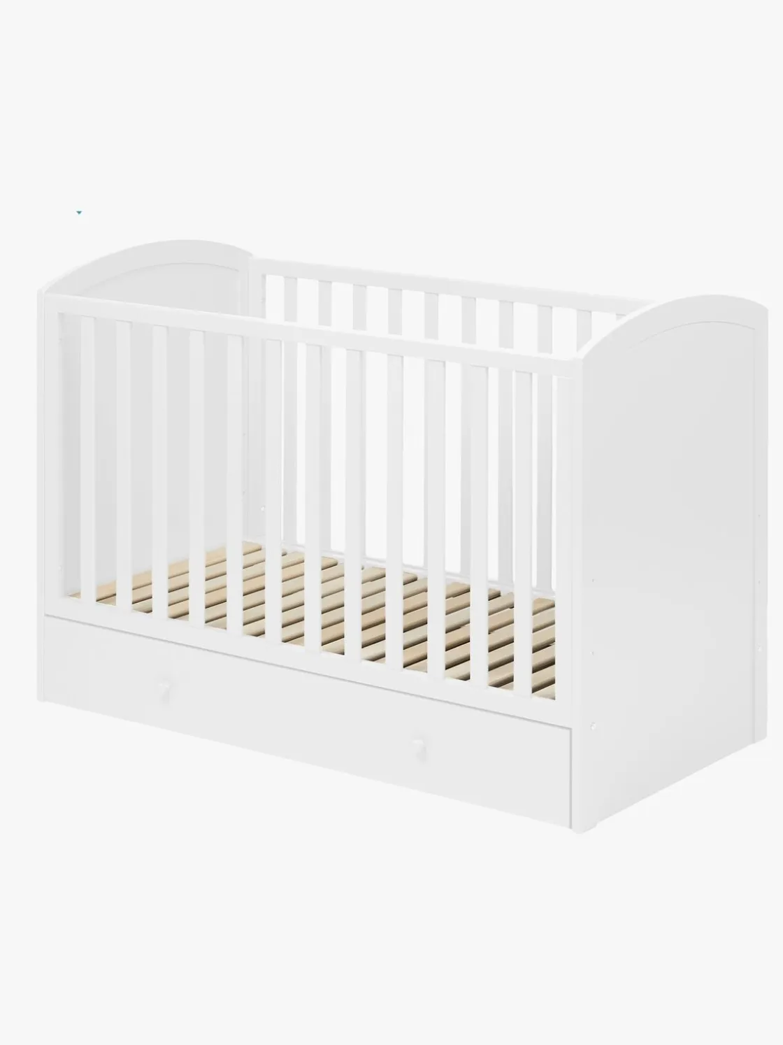 Madrasser|JLY ALVA Lux Tremmeseng m. Skuffer, Hvid & BabyMatex Madras