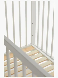 Børnesenge & Tilbehør|JLY Dream Basic Tremmeseng 60x120, Hvid