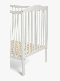 Børnesenge & Tilbehør|JLY Dream Basic Tremmeseng 60x120, Hvid