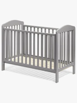 Børnesenge & Tilbehør|JLY Dream ELLA Tremmeseng Dropside, Mørkegrå Grå