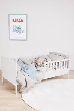 Børnesenge & Tilbehør|JLY DREAM Juniorseng LOWA 70x140, Varm grå Grå