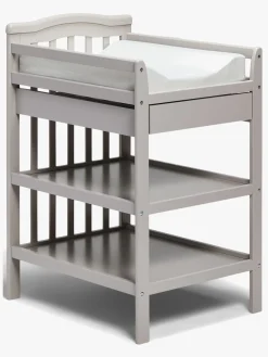 Pusleborde|JLY Dream Puslebord m. Opbevaring, Warm Grey Grå