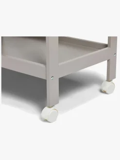 Pusleborde|JLY Dream Puslebord med Badebalje, Warm Grey Grå