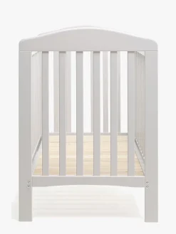 Børn JLY Børnesenge & Tilbehør-DREAM Tremmeseng Dropside ELLA, Warm Grey