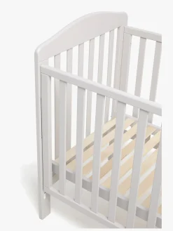 Børn JLY Børnesenge & Tilbehør-DREAM Tremmeseng Dropside ELLA, Warm Grey