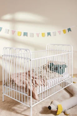 Børnesenge & Tilbehør|JLY Dream Tremmeseng Lea, Hvid