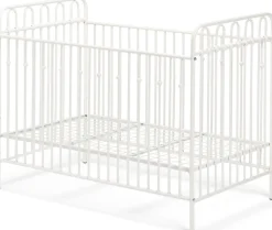 Børnesenge & Tilbehør|JLY Dream Tremmeseng Lea, Hvid