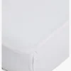Sengetøj|JLY Faconsyet Lagen 90x200, Hvidt