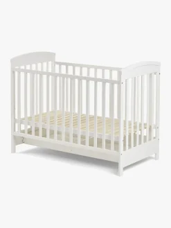 Børnesenge & Tilbehør|JLY Heaven Tremmeseng med Opbevaringsboks, Hvid