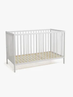 Børnesenge & Tilbehør|JLY HEAVEN Tremmeseng SIGNE 60x120, Lysegrå Grå