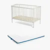 Børnesenge & Tilbehør|JLY MAJA Dream Tremmeseng inkl 3D-madras 60x120, Hvid