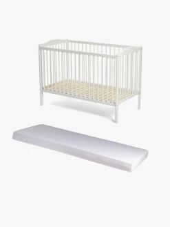 Børnesenge & Tilbehør|JLY MAJA Dream Tremmeseng inkl. NG Baby Madras 60x120, Hvid