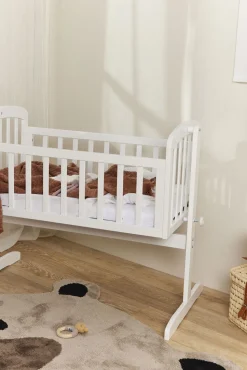 Madrasser|JLY MOA Madras 45x85, Hvid