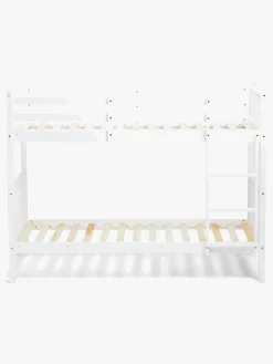 Børn JLY Børnesenge & Tilbehør-OLIVIA Køjeseng m. Skummadras 90x190, Hvid